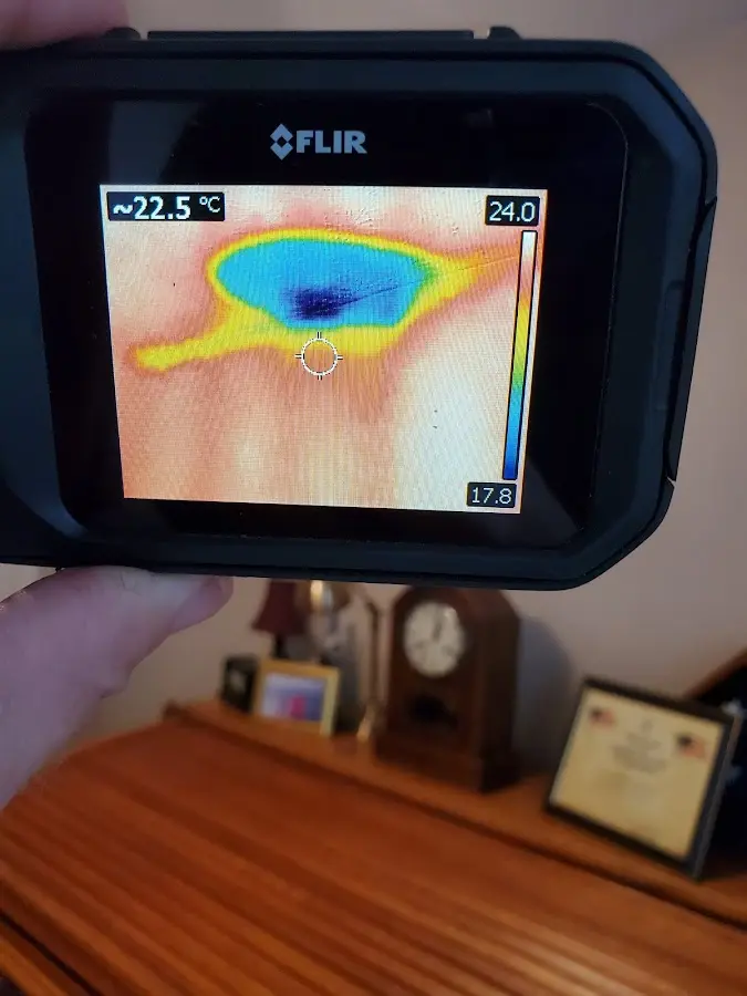Thermal imaging inspection for water damage in El Segundo
